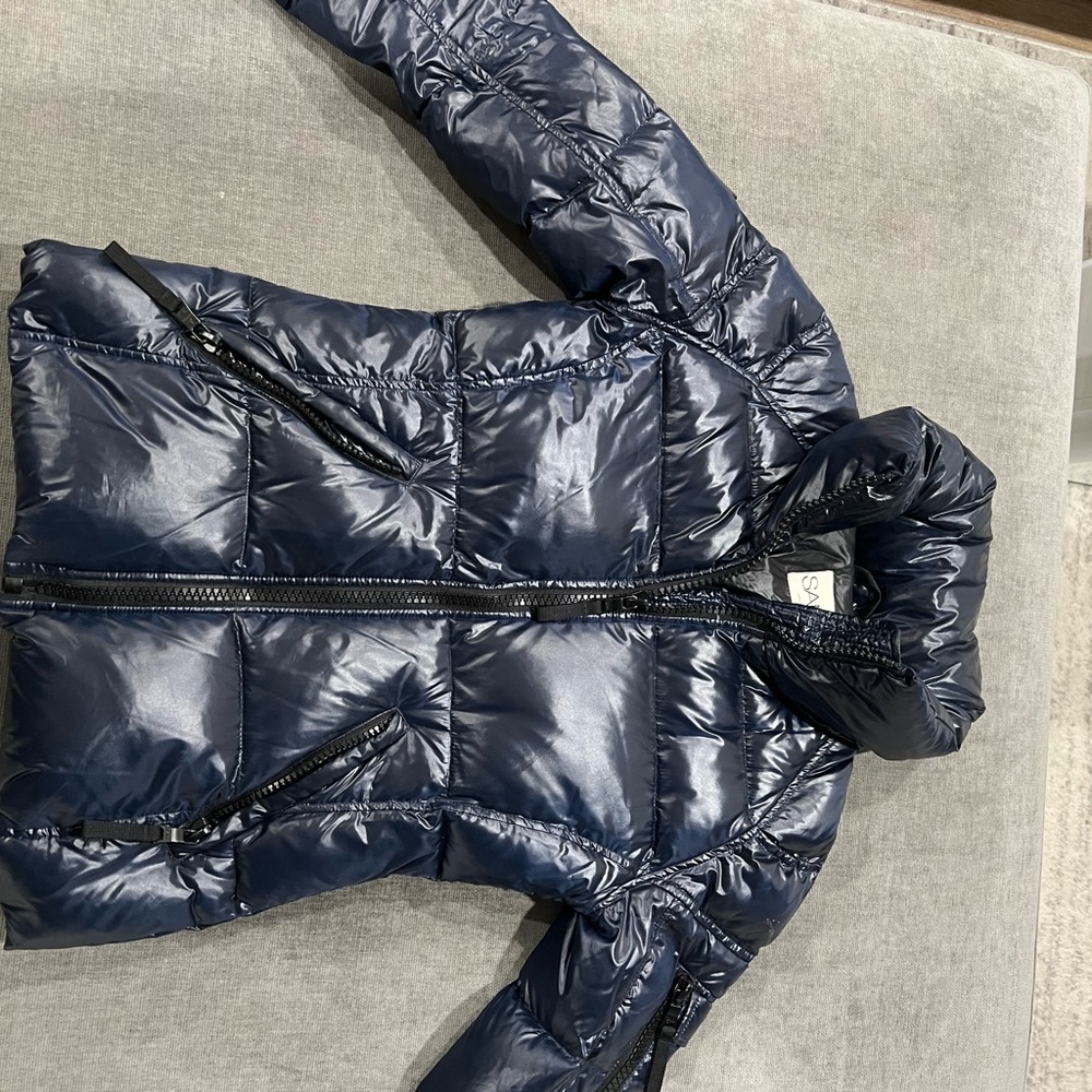SAM coat midnight blue